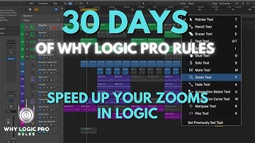 Use These 2 Keys to Speed Up Your Zooms in Logic Pro