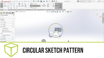 SOLIDWORKS Tutorial - Using the Circular Pattern Tool