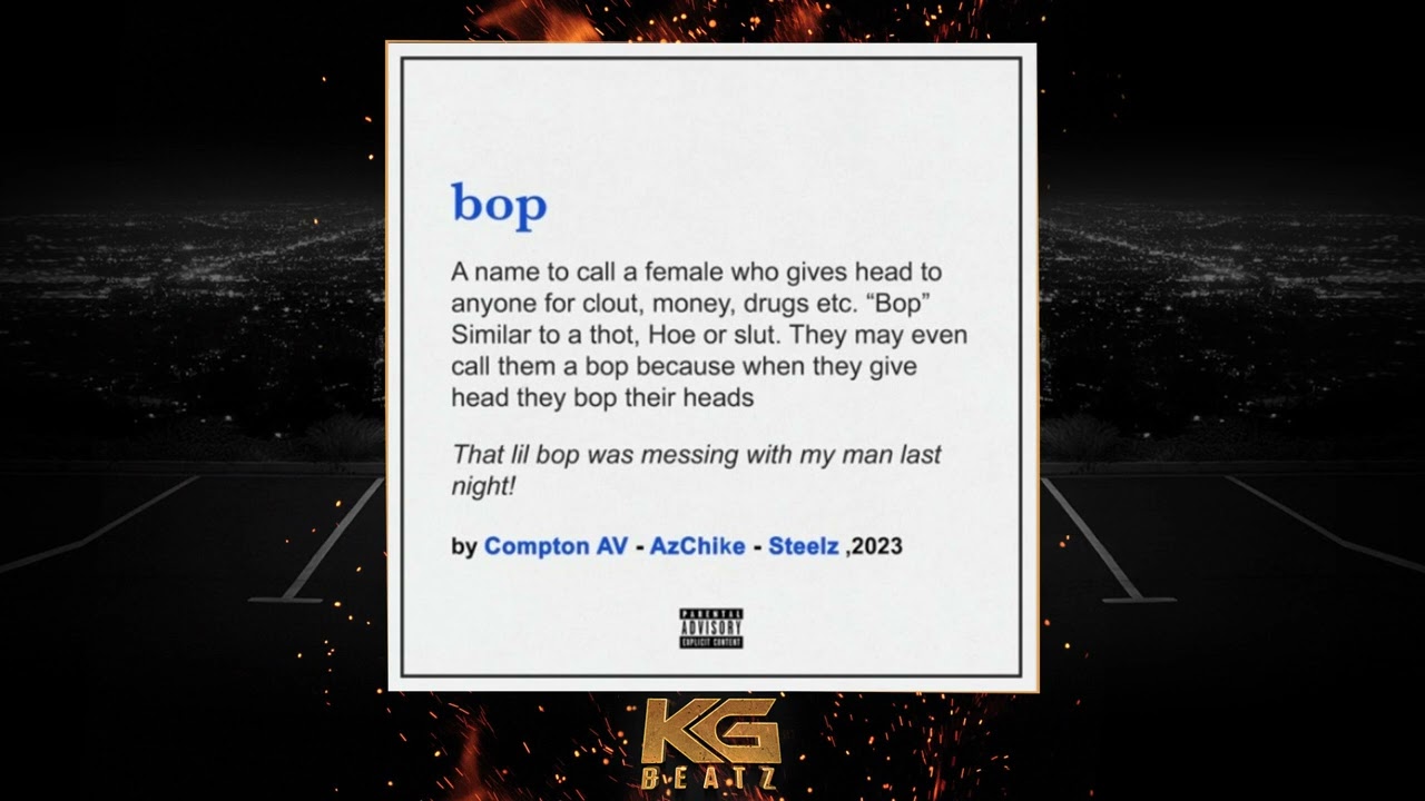 在 YouTube 上觀看「Compton Av x AzChike x Steelz - BOP」 在 YouTube 上觀看「Compton Av x AzChike x Steelz - BOP」