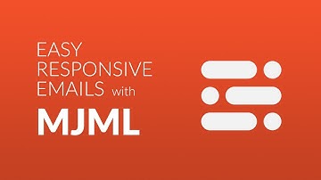 Start to build responsive emails with MJML