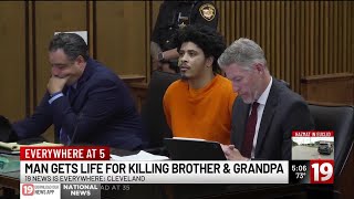 Sentencing for man who killed brother, grandfather and shot 2 East Cleveland police officers