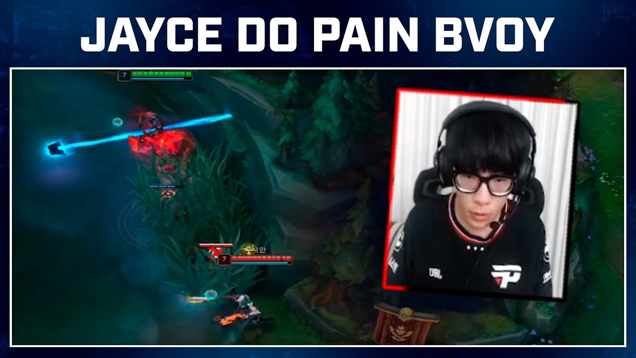 Bvoy mostra o PODER de um Jayce coreano!