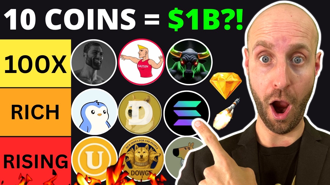Miniatura 🔥10 *MEGA CHEAP* MEMECOINS AT ROCK BOTTOM NO ONE IS WATCHING?!