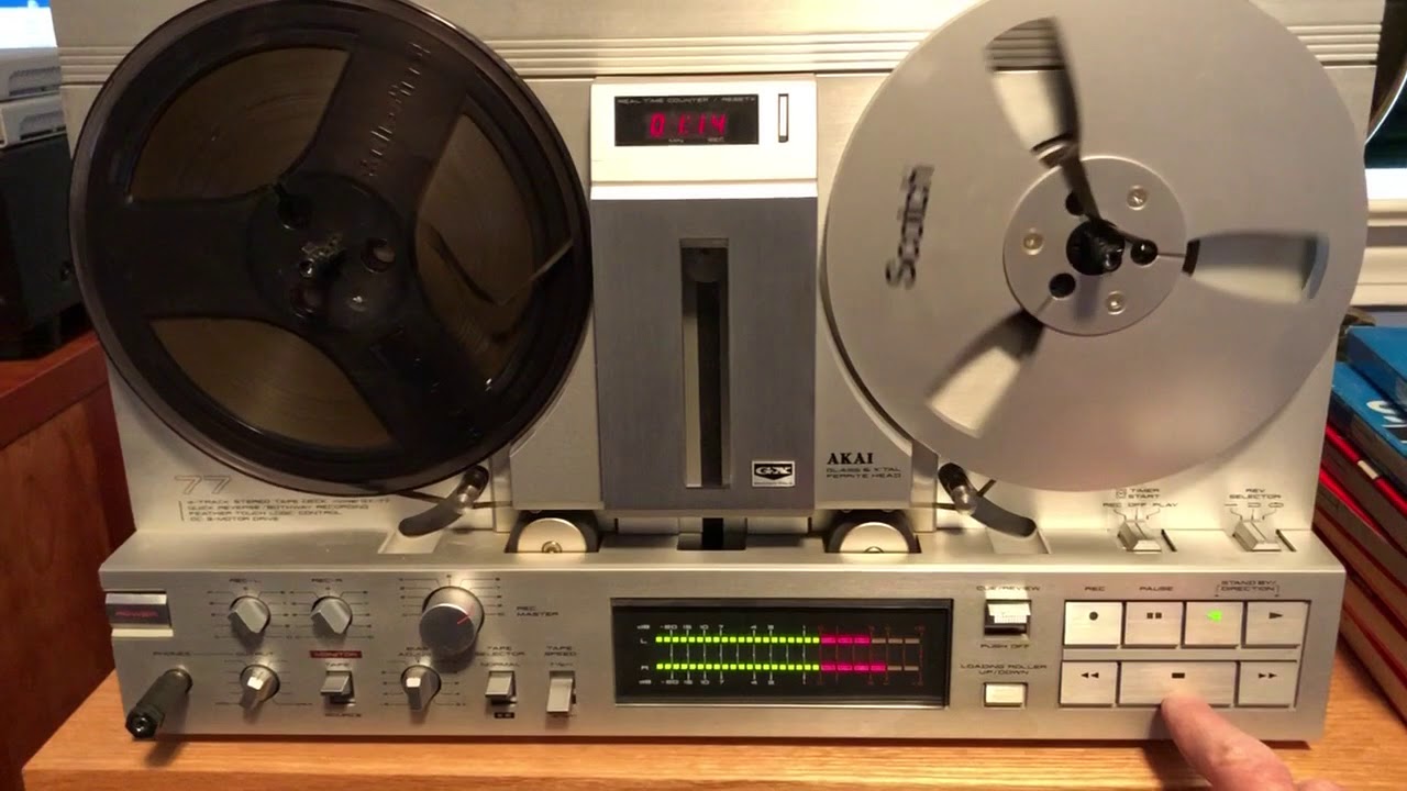 Akai Gx 77 Reel To Reel Youtube