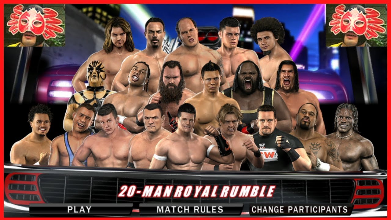 WWE SmackDown! vs Raw 2010 JOBBER Royal Rumble (PS3)