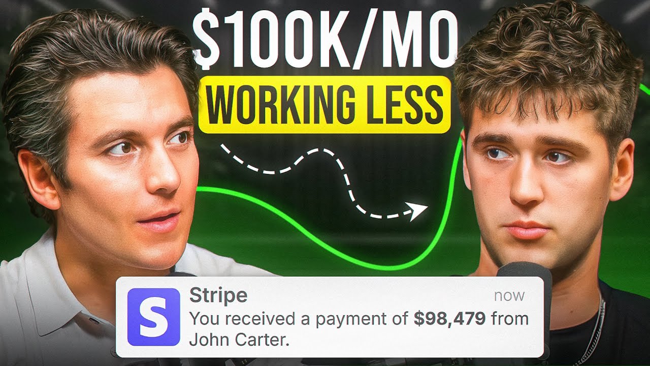 He’s on Track for $100K/Month… and Works LESS Than You