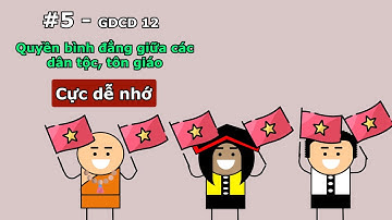 GDCD 12 - Bài 5 - Quyền bình đẳng giữa các dân tộc tôn giáo - vninfographic