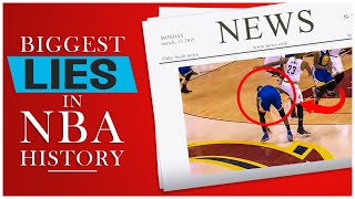 Biggest LIES told in NBA HISTORY [NBA MYTHS BUSTED]