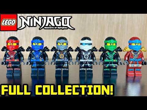 All 6 Ninjago Deepstone Ninja Minifigures! 🐲 Complete Collection! (2015)