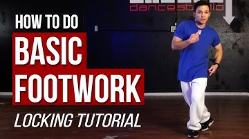 Basic FOOTWORK Patterns in Locking and How to FREESTYLE With Them! | Locking Dance Tutorial