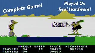 B.C.'s Quest For Tires Atari 8-bit 400 800 XL XE Complete Game Gameplay Only Wealth
