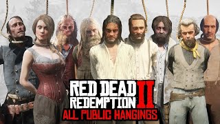 All public hangings in Red Dead Redemption 2