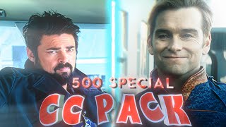 500 sub  Special cc pack 🔥💀l Alight motion l 