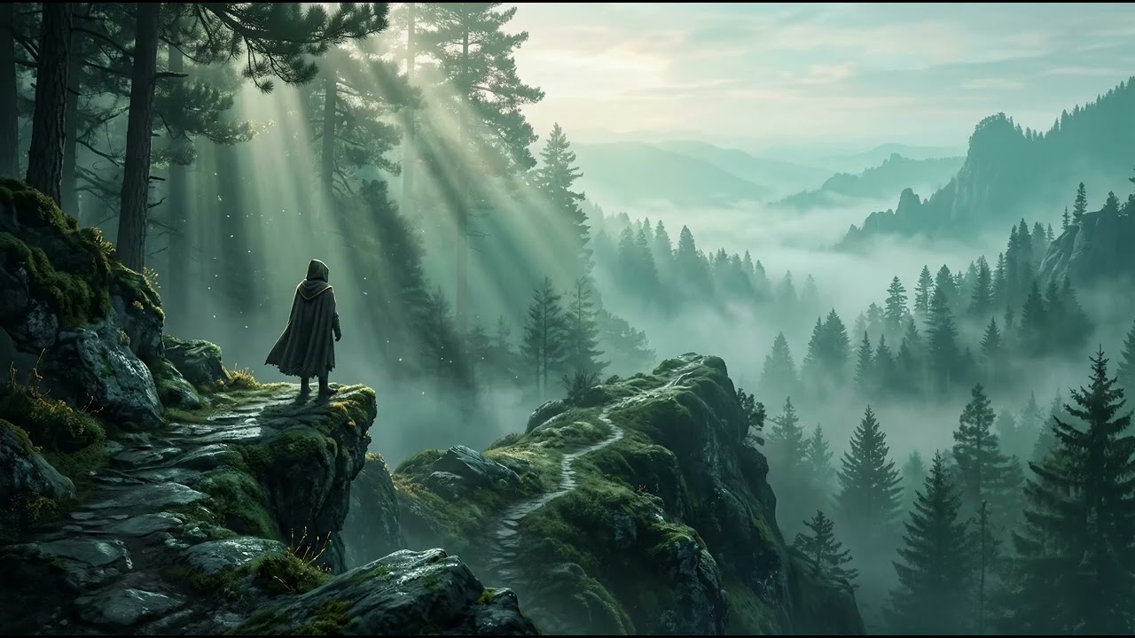 Misty Mountain Ambience | Coldmoss Ridge | Relaxing Music