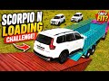Drive JCB And Unloading Scorpio N From Truck 🚛 In Game #truck #jcb #scorpio 