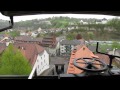 Funicular railway in fribourg