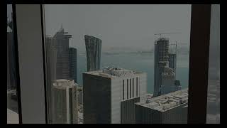 Bentley Tower overlooking Doha Qatar