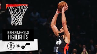 Ben Simmons Tallies With 10 Points And 11 Ists Vs. Jazz 1.29.24