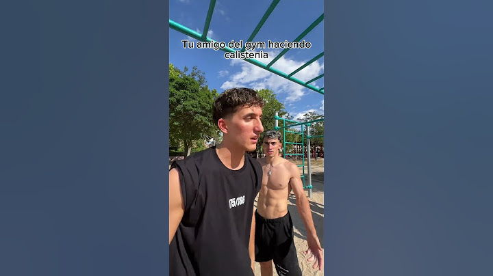 Tu amigo del gym haciendo calistenia #shorts #viral