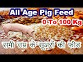 Feed for pigs | feed formula for pigs | All Pigs | Making own feed at pig farm