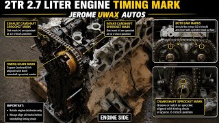 2TR 2.7L Engine Timing Mark