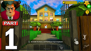 Scary Teacher 3D - Gameplay Walkthrough Part 1 - Chapter 1 (Android, iOS)