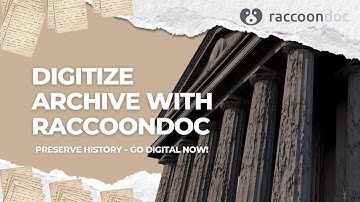 RaccoonDoc: AI-Driven Archival Digitization for Historical Documents