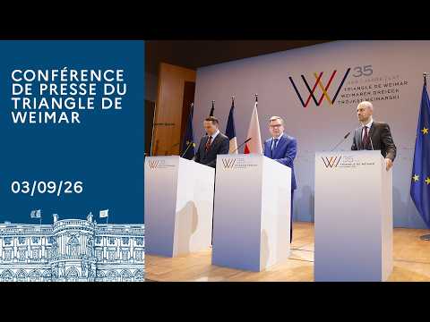 Weimar Triangle - Press Conference