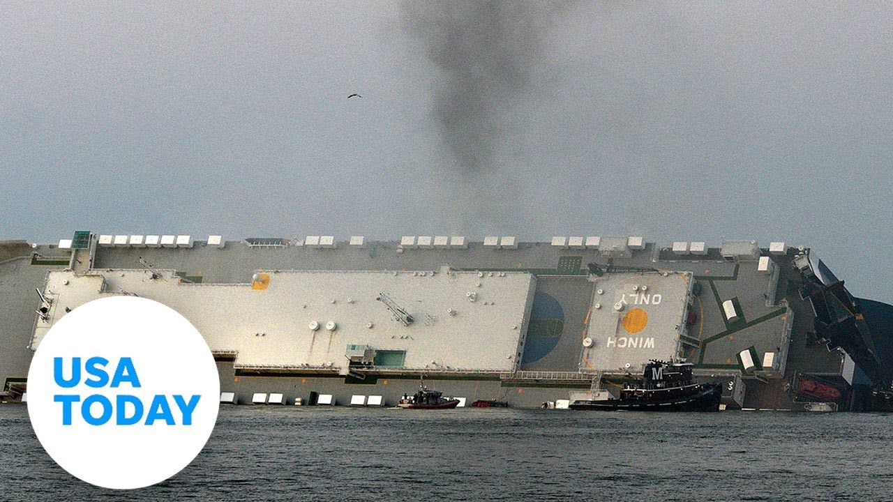 Capsized cargo ship leaves four crew members still missing | USA TODAY
