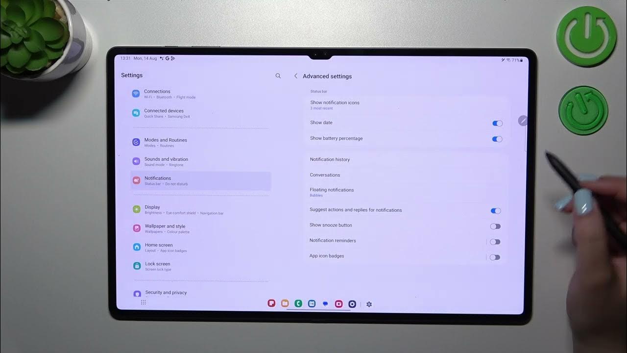 "Battery Secrets Unveiled Show Battery Percentage on SAMSUNG Galaxy