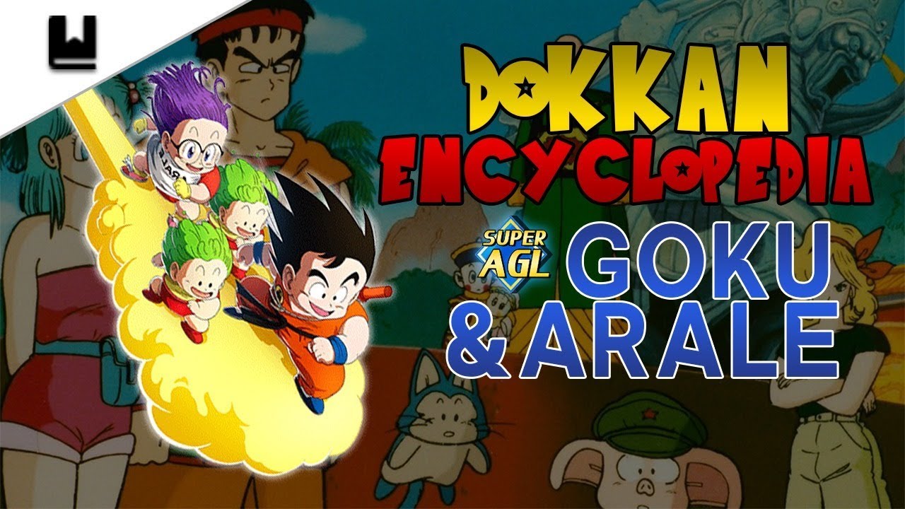 Dokkan Encyclopedia Goku & Arale LR YouTube