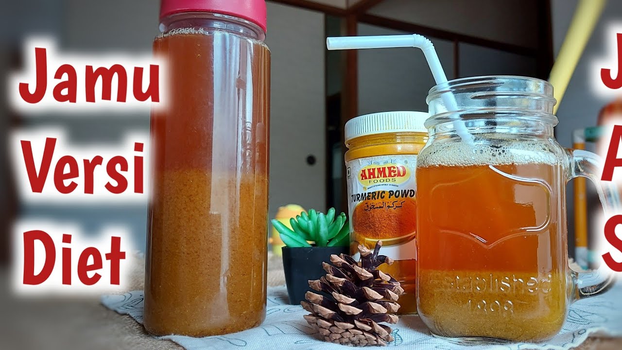 Tanpa Gula ~Jamu Kunyit Asem Versi Diet Kenyang Ala Dewi Hughes
