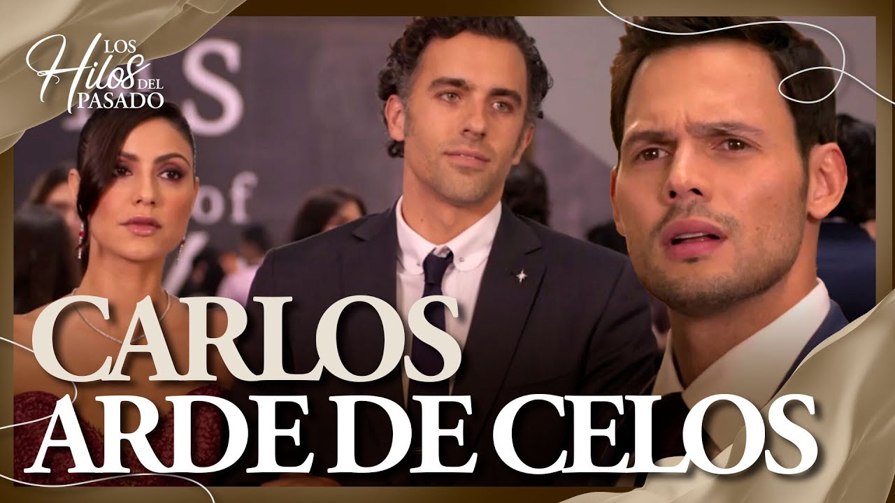 Carlos estalla de celos al saber que Cristina y Alonso son novios | Los Hilos Del Pasado 3/4 | C 45