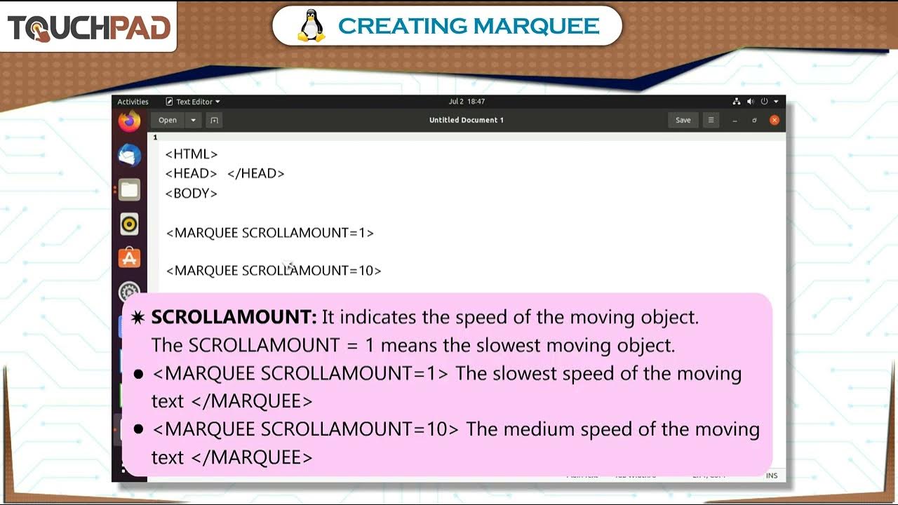 Creating Marquee|𝐂𝐡 07 |Plus 𝐕𝐞𝐫3.𝟏|𝐂𝐥𝐚𝐬𝐬 𝟎8 - YouTube