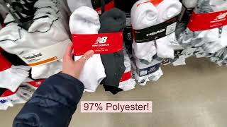 Are ALL socks polyester now