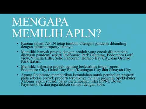 Analisis Saham APLN