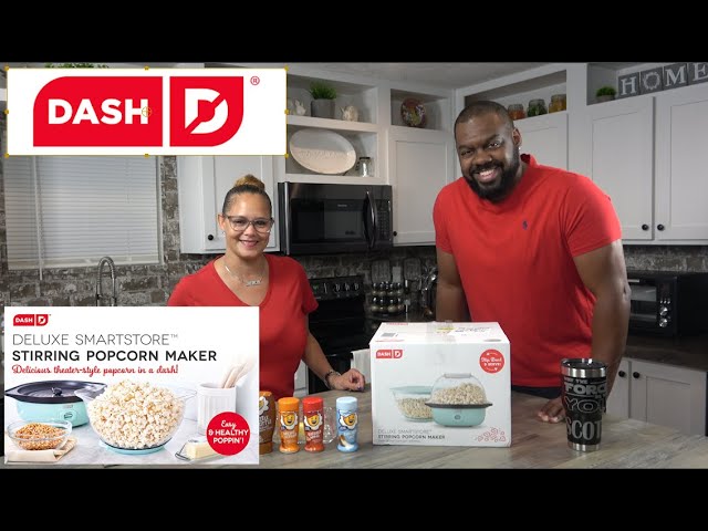 DASH Hot Air Popcorn Popper  Unboxing, Review, Setup & Use