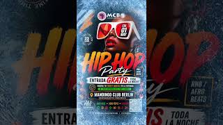 TONIGHT 🔥 HIP HOP PARTY – FREE ENTRY ALL NIGHT
