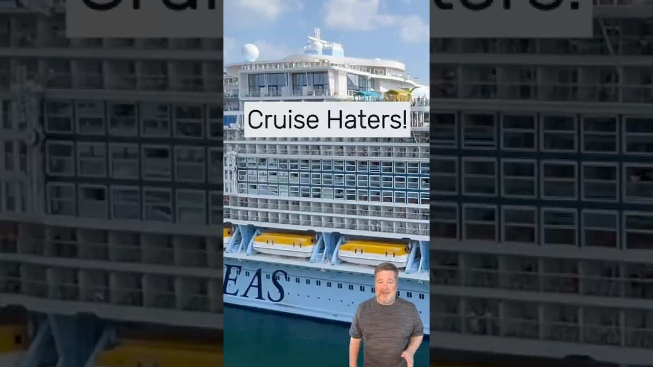 I would never go on a cruise!