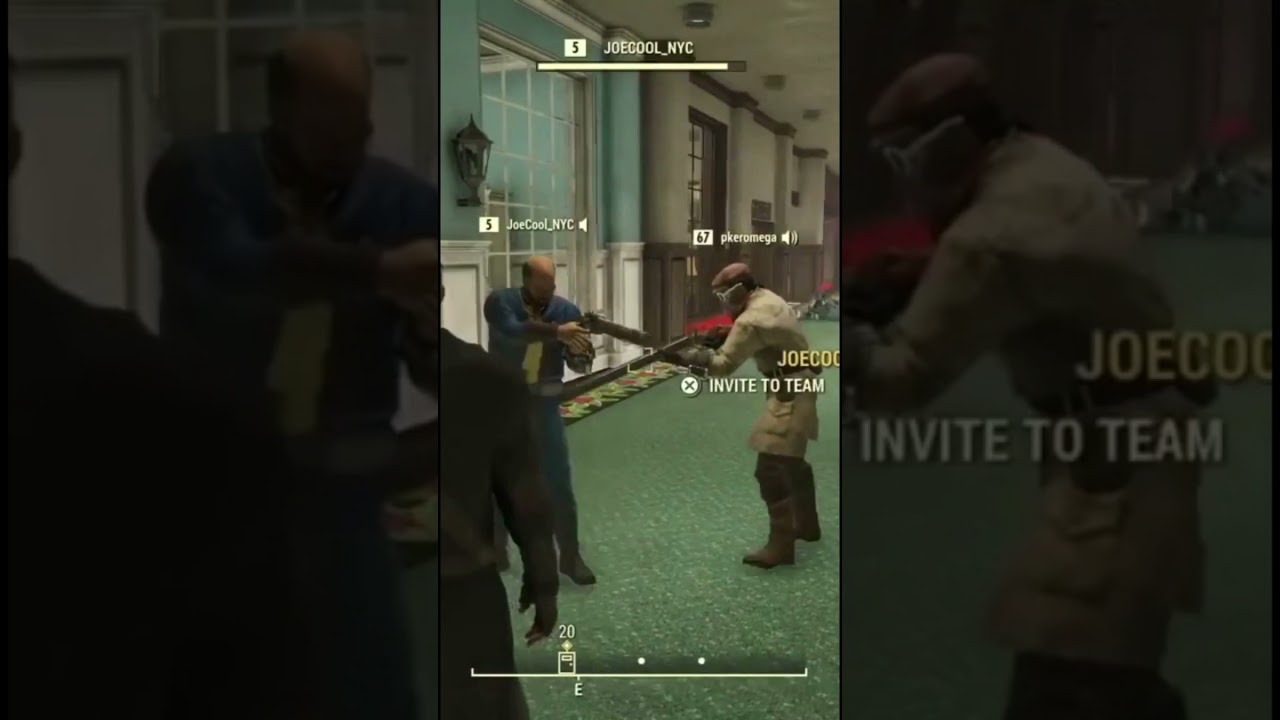 When A Low Level Player Shows Up In A High Level Area - Fallout 76 PVP 