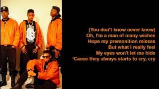 Lately by Jodeci (Lyrics)