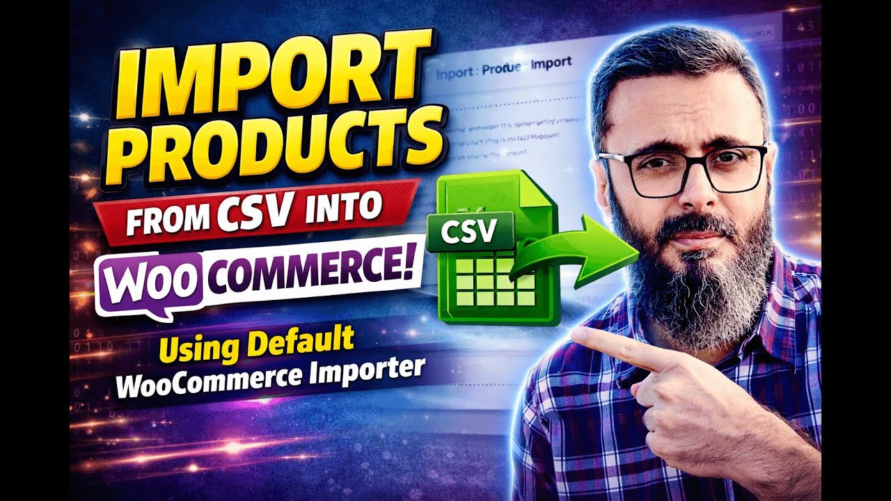 How to Import Products from CSV to WooCommerce | Using Default ...