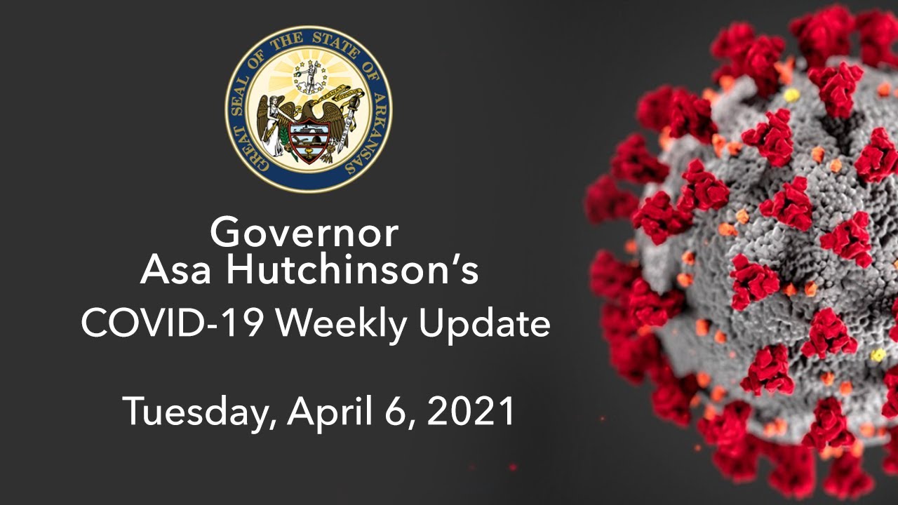 LIVE: Governor Hutchinson Provides Weekly COVID-19 Update (04.06.21)