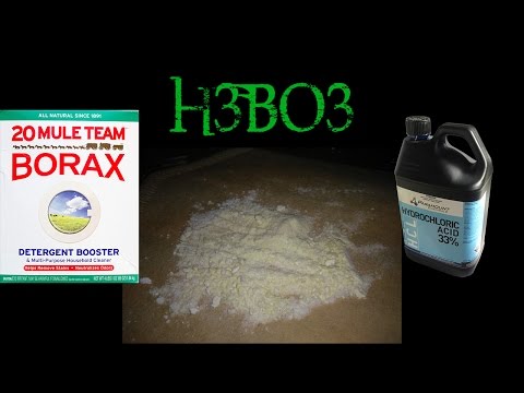 Video: Quando l'acido borico h3bo3 viene riscaldato di 140 C si forma?