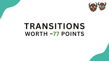 SAT Reading: Mastering Transition Questions (Gain 77 points!)