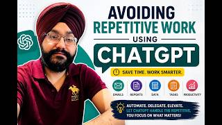Stop Doing Repetitive Work! Automate Daily Tasks with ChatGPT | Save Hours Every Week