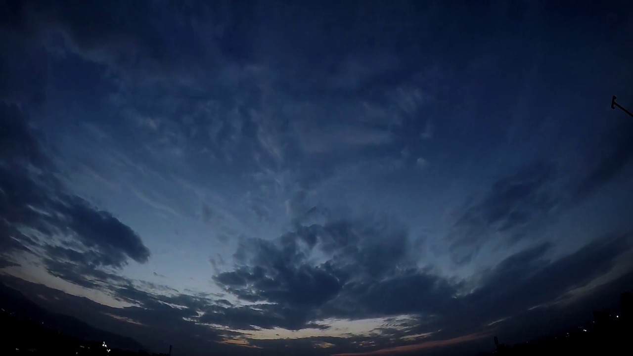 Clouds Sky Time Lapse - Royalty Free HD Video Stock Footage