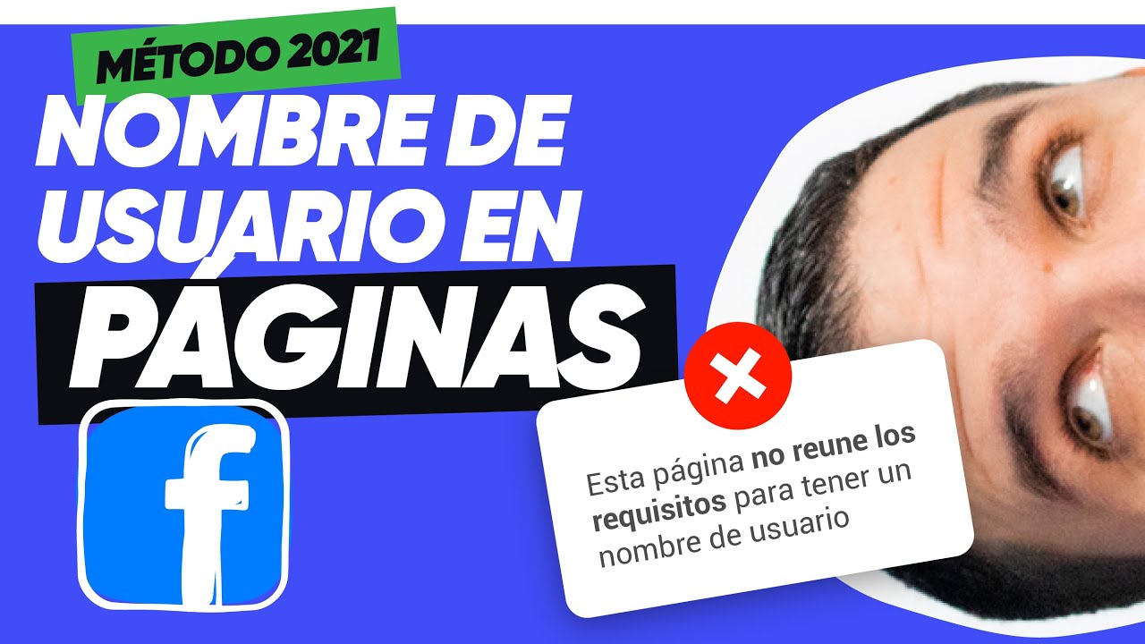 Crear Nombre de Usuario en Páginas de Facebook 💥[Método DEFINITIVO 2021
