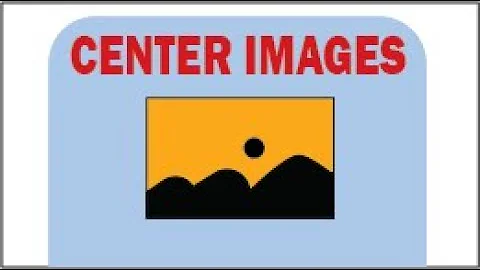 How to Center an Image - HTML & CSS on Visual Studio