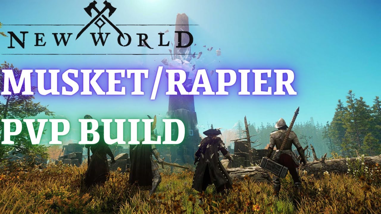NEW WORLD MUSKET/RAPIER PVP BUILD (FR) YouTube